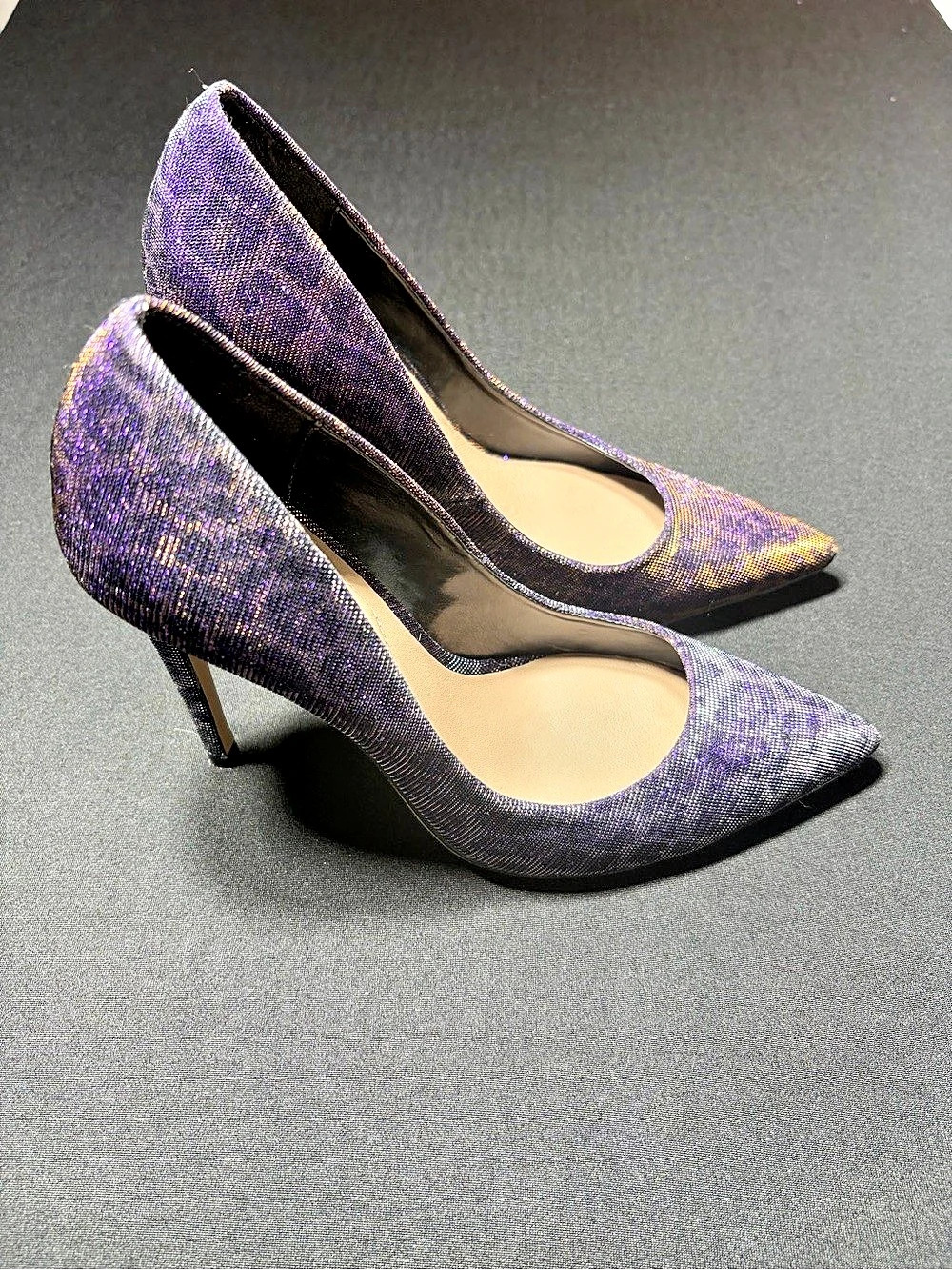 ALDO Purple Pointed-Toe Heels